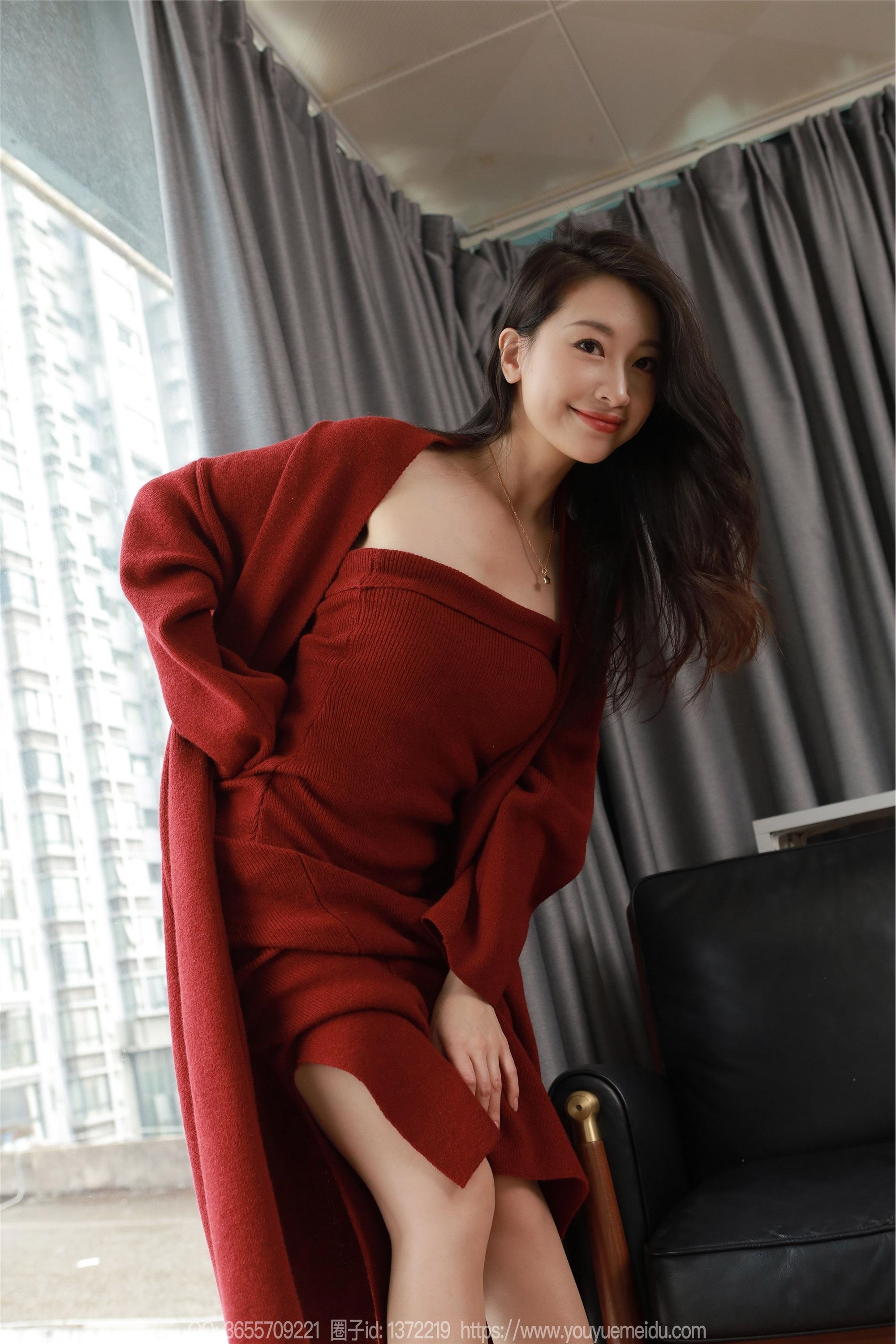 IESS异思趣向  2025.01.31 丝享家 1965 小婕《红色针织裙（下）》